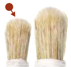 Stippler, scrub, size 8